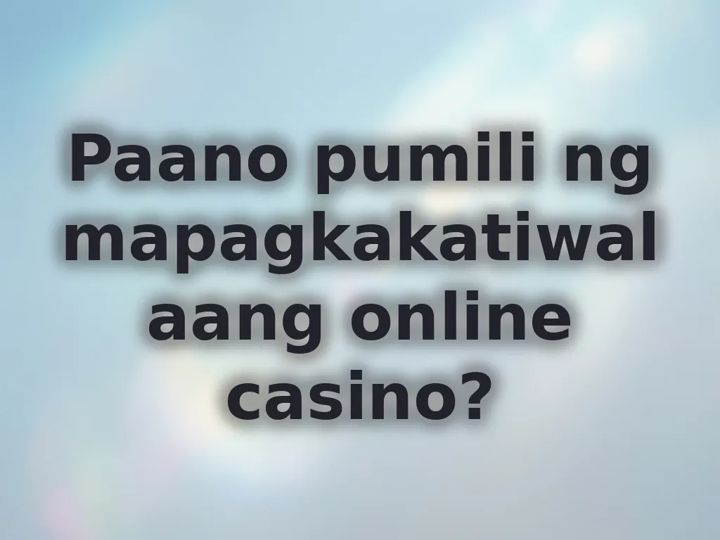Choose Casino