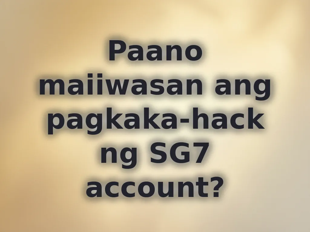 Secure Account